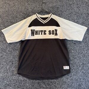Chicago White Sox MLB Men's Stitches Embroidered‎ Jersey Shirt Large